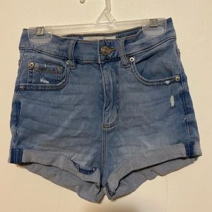 Garage High Rise Jean Shorts